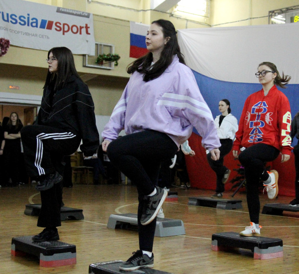 В КГТУ прошел турнир «Аэробика»