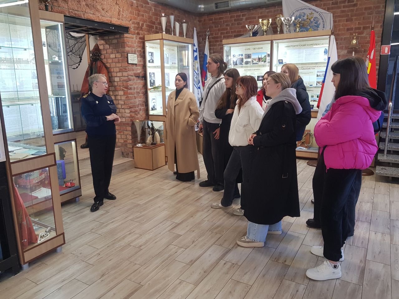 Студенты-биотехнологи посетили историко-культурный центр морского образования