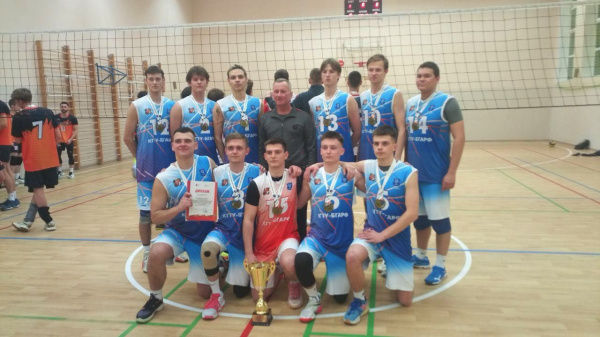 Сборная КГТУ по волейболу одержала победу в Спартакиаде вузов 