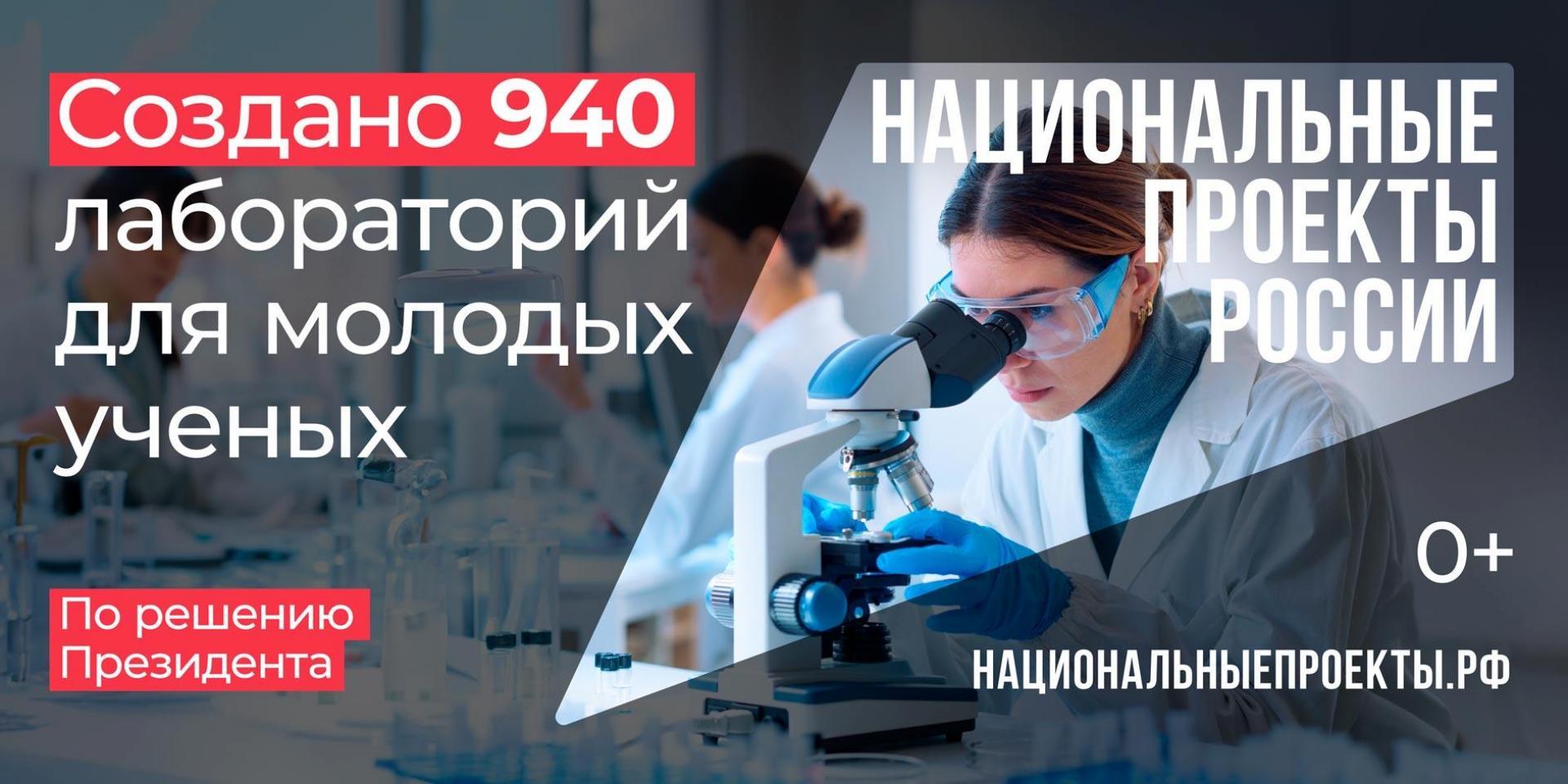 Делай научные открытия в молодежных лабораториях 
