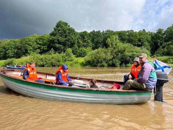 KMFC cadets finished the Way to the Ocean boat trip