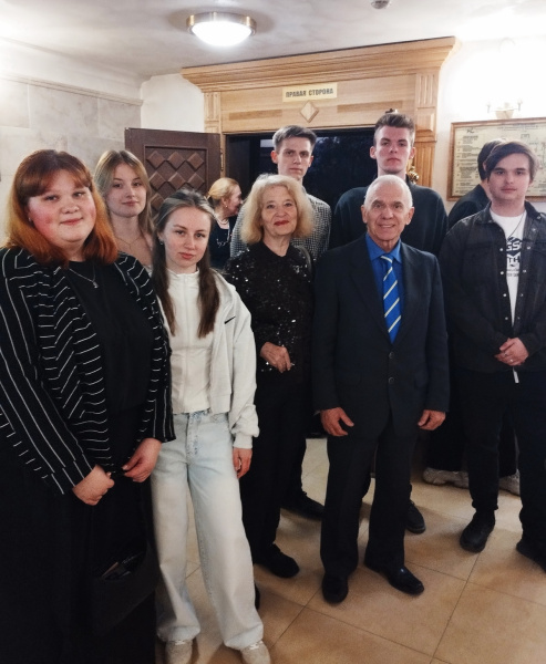 Cadets and students from the BFFSA attended the Kaliningrad Ragtime concert