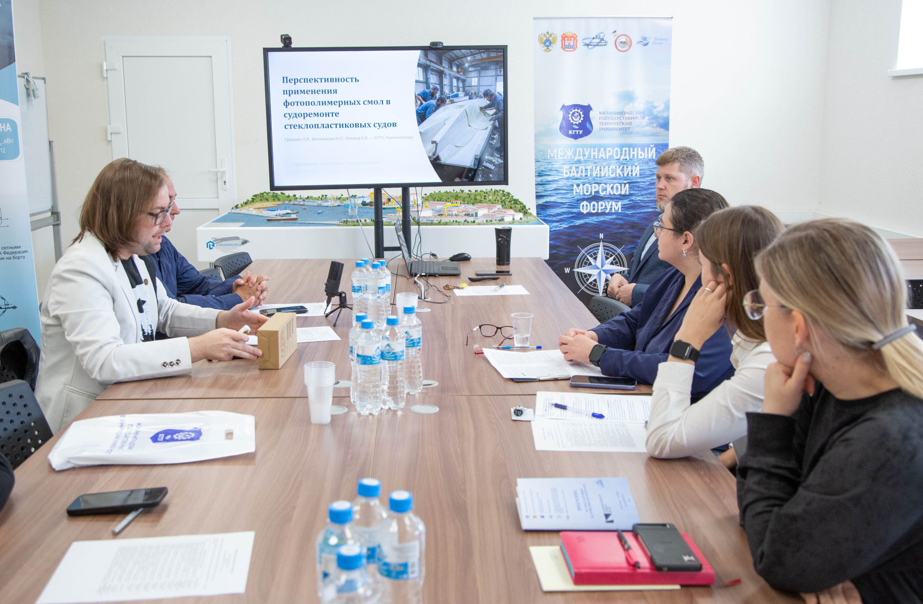Shipbuilding projects discussed at KSTU