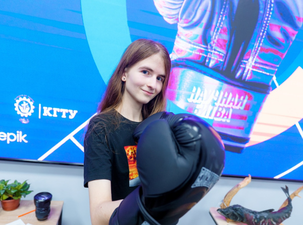 Ioanna Chugunova, a student from the Institute of Fisheries and Aquaculture, wins Science Battle at KSTU