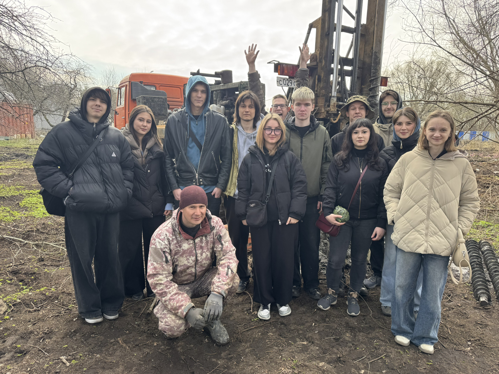 Студенты университета провели выездное лабораторное занятии по геологии