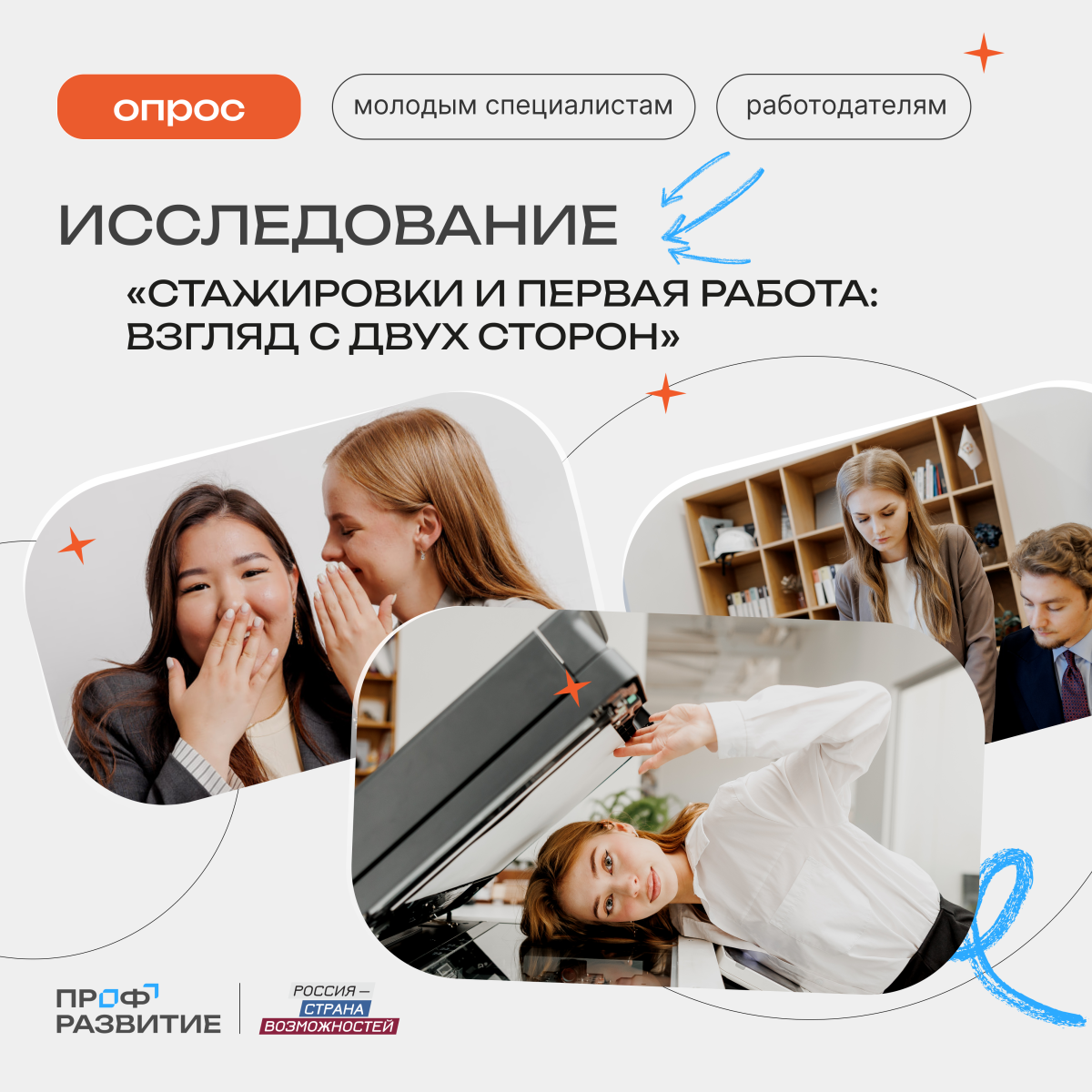 Пройди опрос об успешном начале карьеры