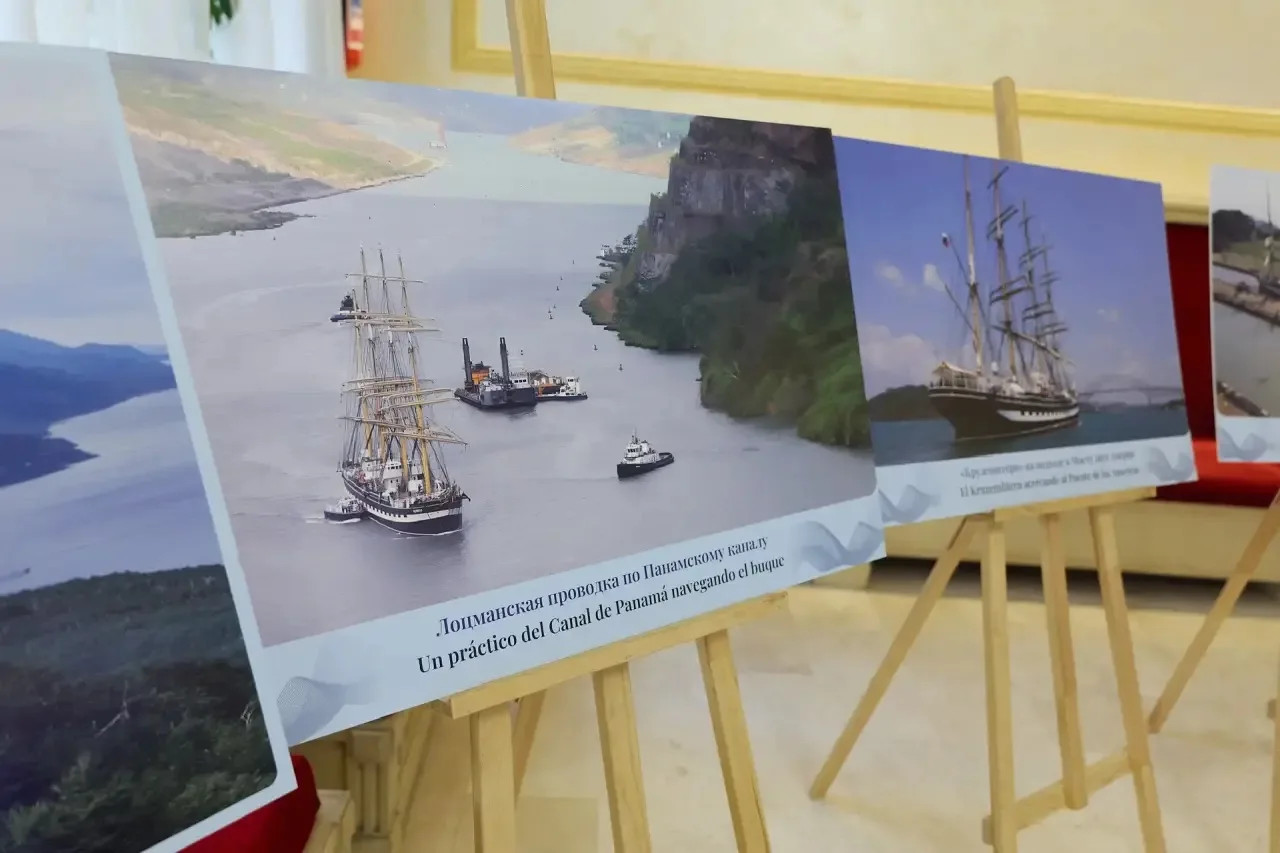 An exhibition Russian Sailing Ships in Latin America opened at the Civic Chamber of the Russian Federation