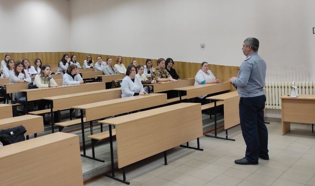 Представители ФСИН встретились со студентами кафедры ветеринарии 