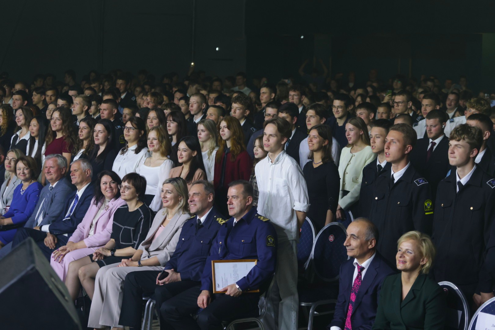 Состоялась торжественная церемония «Посвящение в студенты и курсанты»