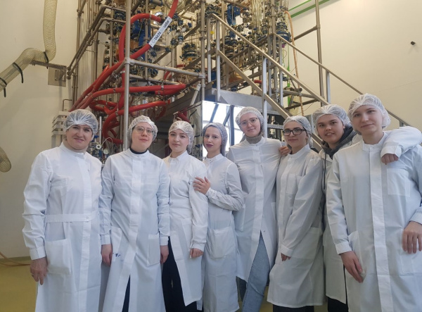 Biotechnologists from KSTU visited a pharmaceutical company in Bagrationovsk