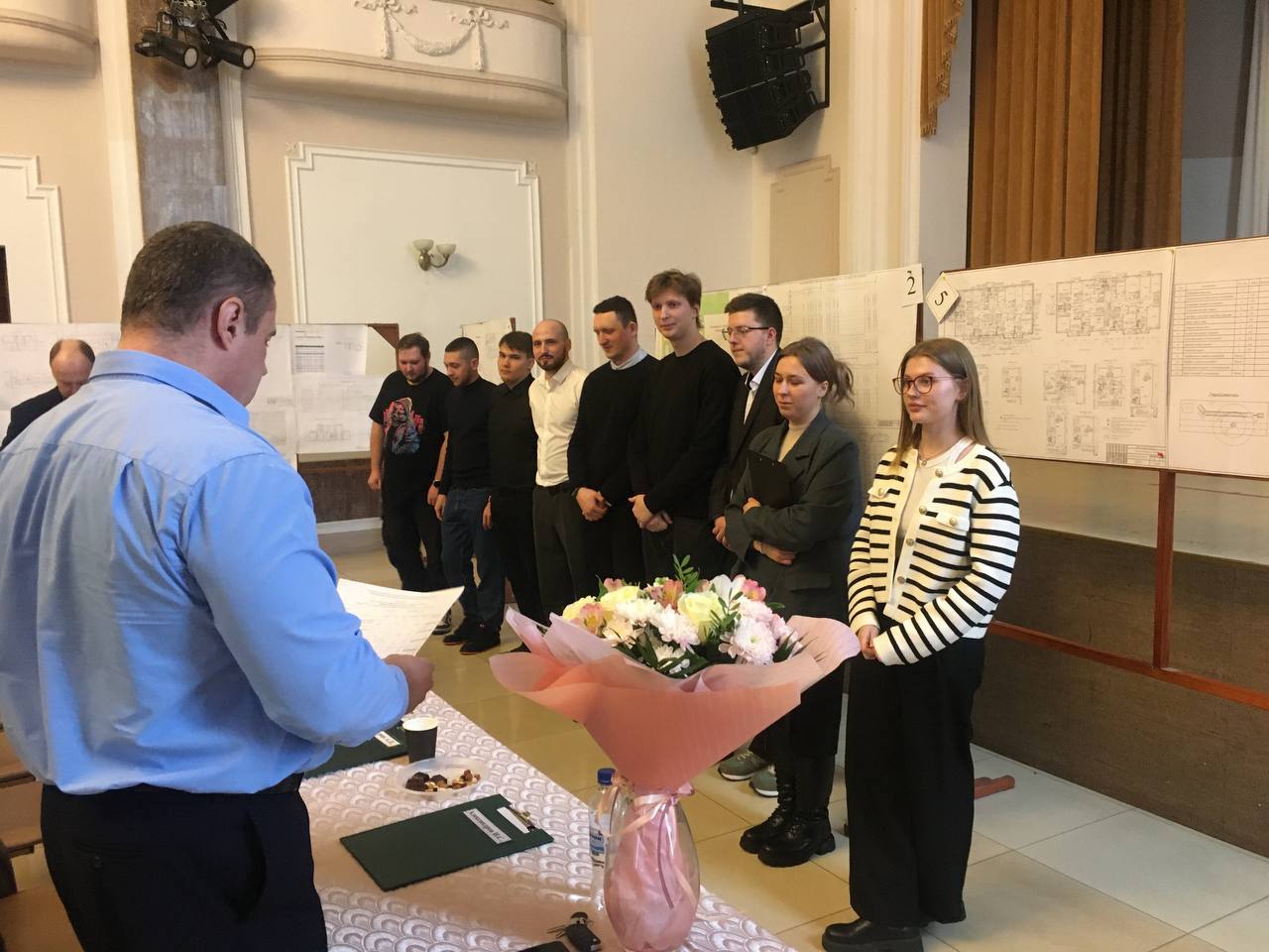 Students majoring in Construction defended their final qualification works