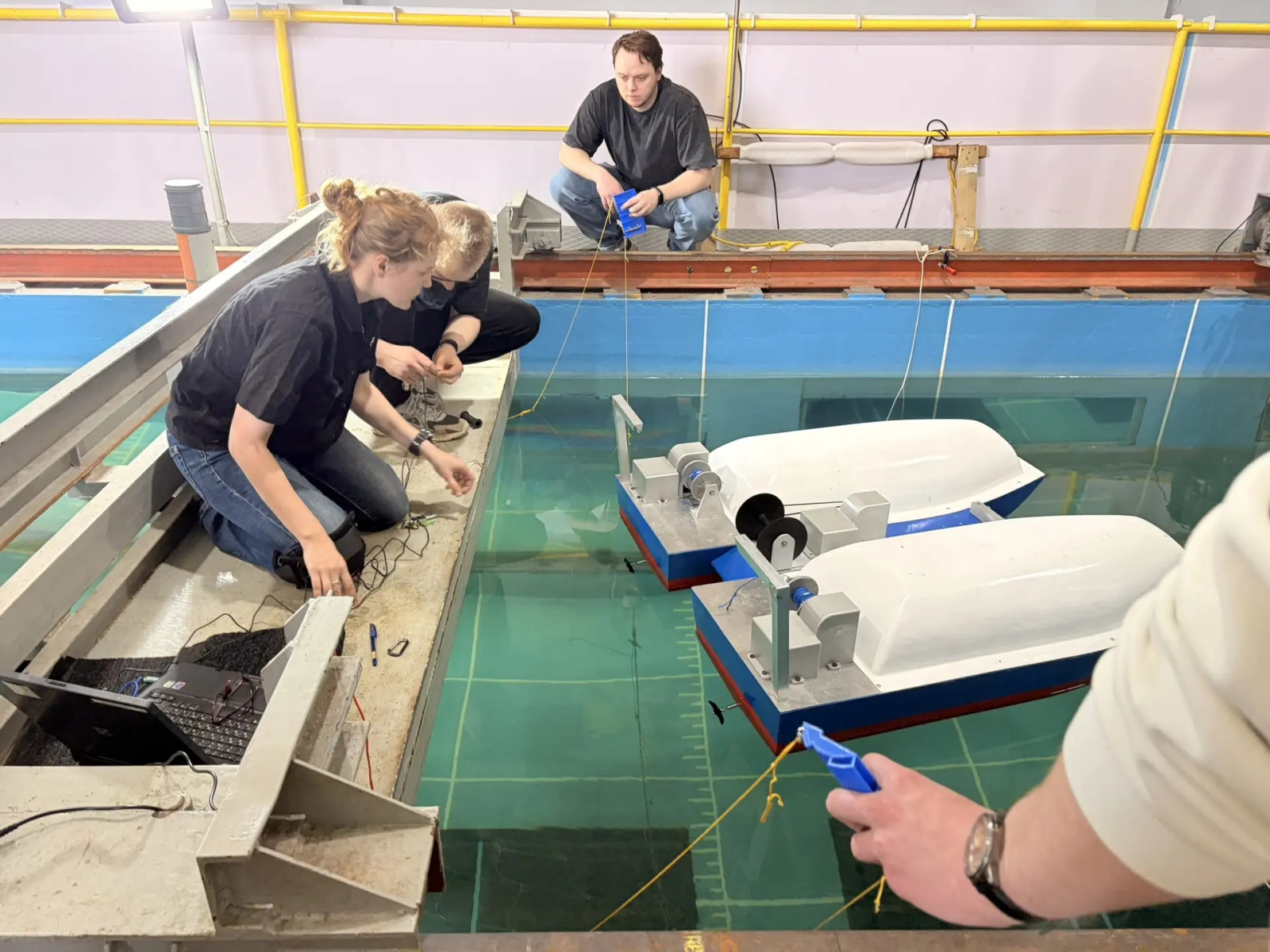 Commercial Fishery Department conducted research into the hydrodynamics of the ‘vessel-trawl’ system