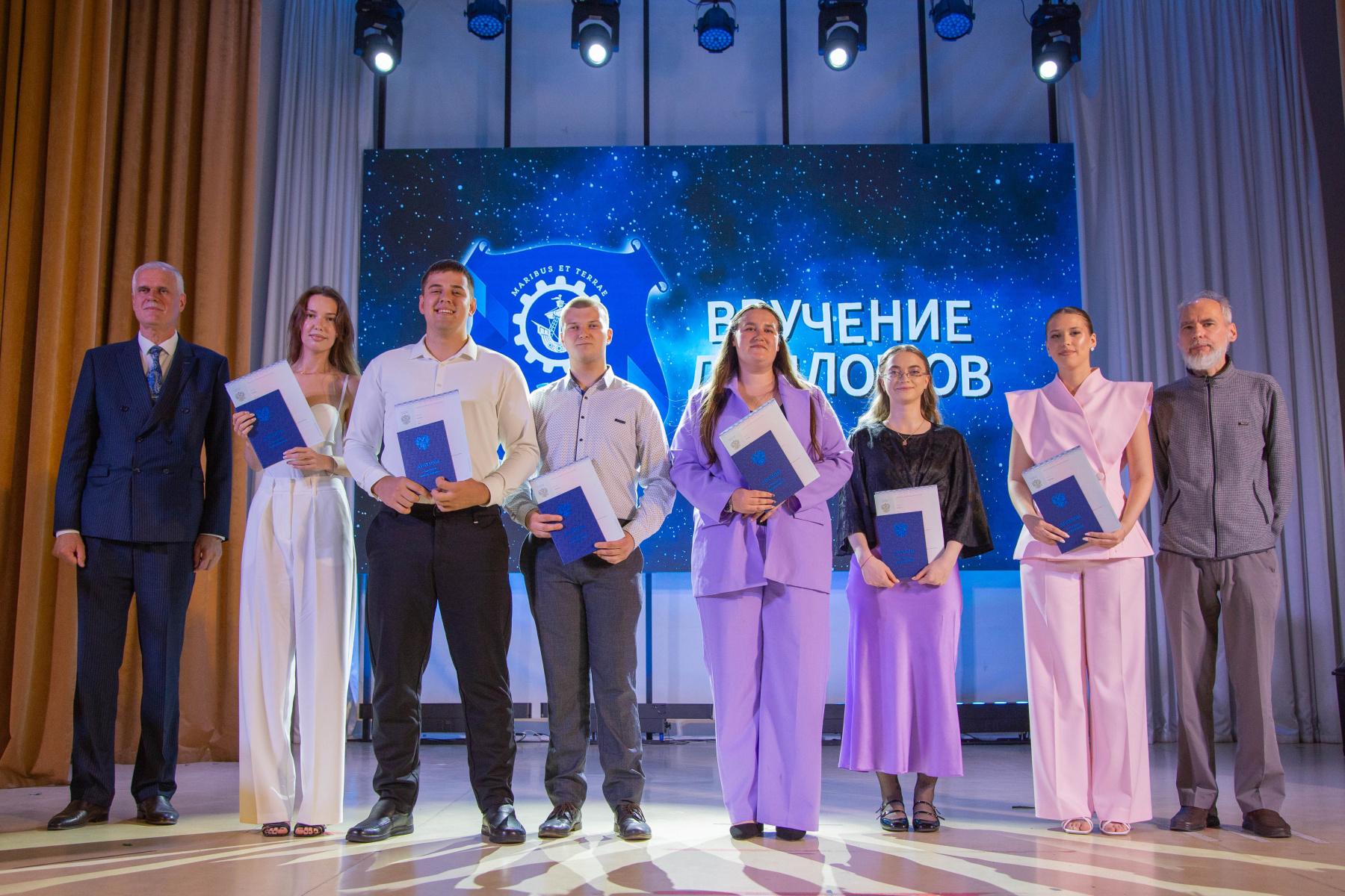 The graduation ceremony took place at the Institute of Agricultural Engineering and Food Systems