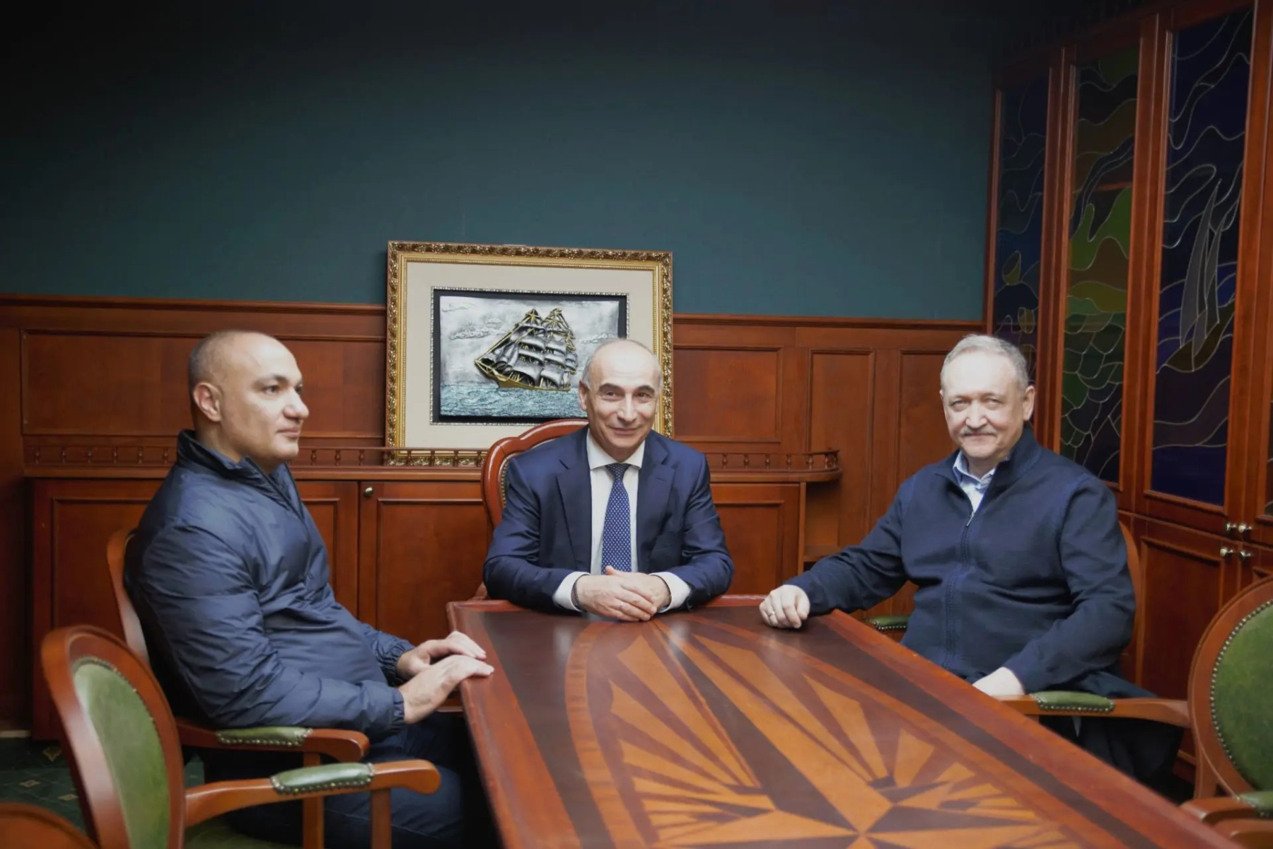 A working meeting took place on the Sedov