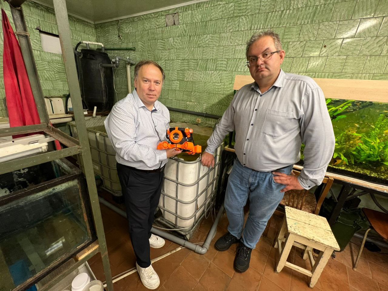 В КГТУ провели испытание беспилотного подводного робота «Батискаф»