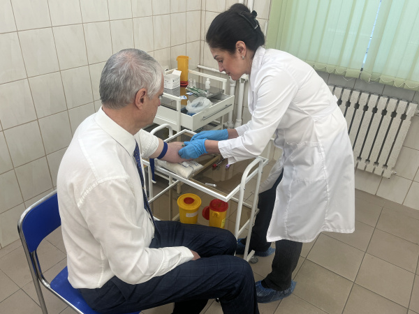 В КГТУ проходит плановая диспансеризация