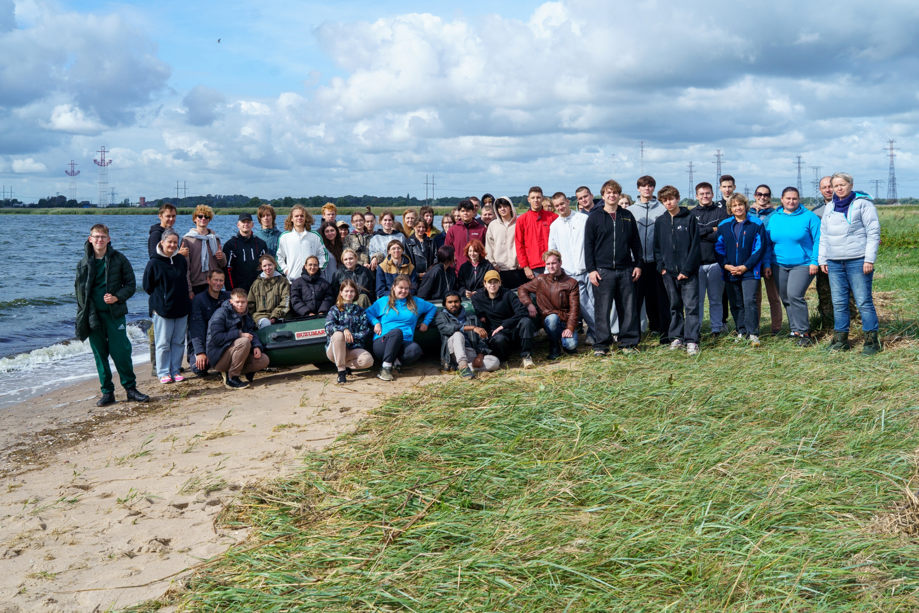 Students and young scientists studied the ichthyofauna of the Kaliningrad Bay
