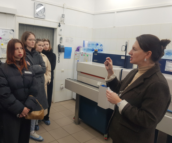 Студенты-биотехнологи посетили агрохолдинг «Залесье»