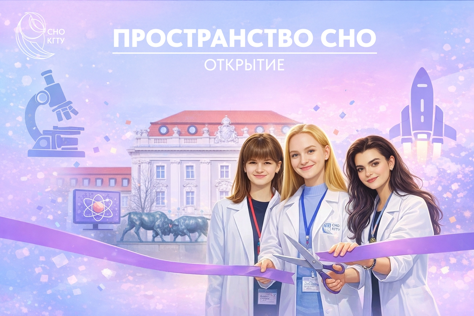 Приглашаем на открытие «Пространства СНО»